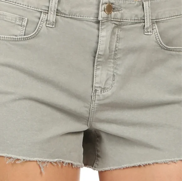 L'AGENCE Ryland Short shorts in marsh green size 25 - Picture 3 of 13